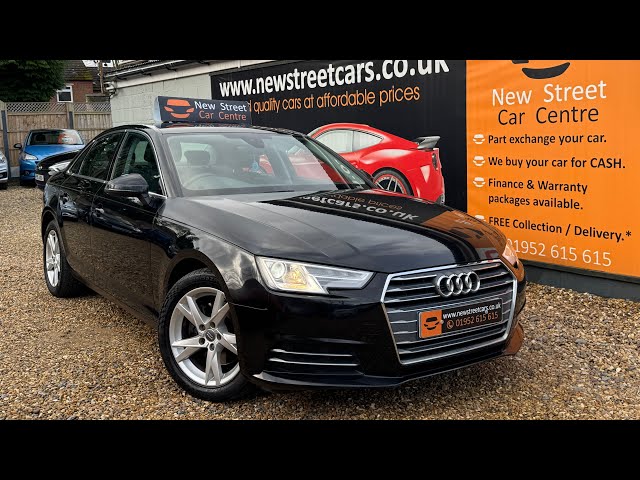 AUDI A4 SALOON 1.4 TFSI SPORT EURO 6 (SS) 4DR 2016 ULEZ Compliant 1,395cc Manual 63,000 Miles Petrol