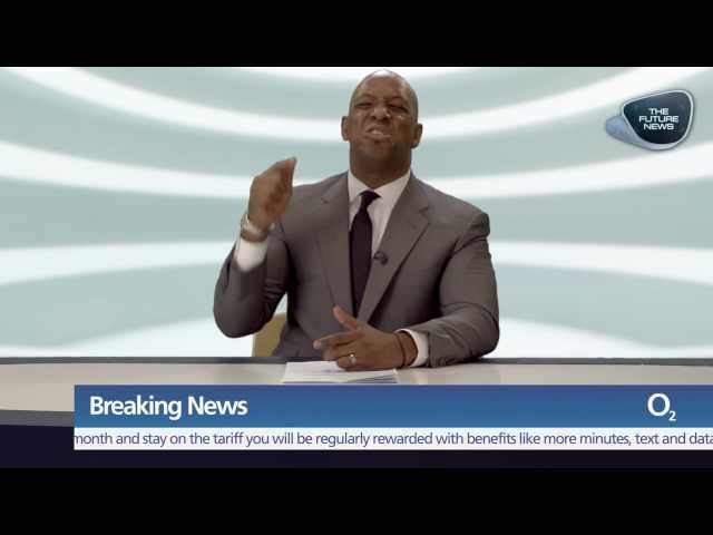 Ian Wright presents O2 Future News - Live from Oscars 2013