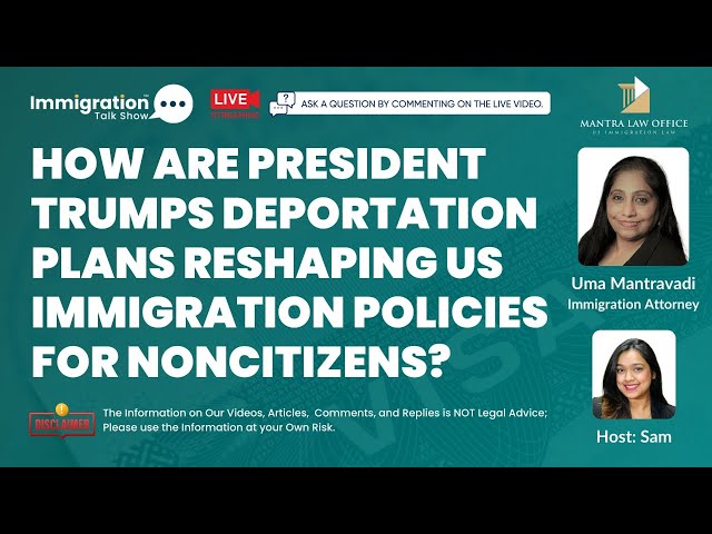 How Are Trump's Deportation Plans Reshaping Immigration? | March Visa Bulletin #visabulletin