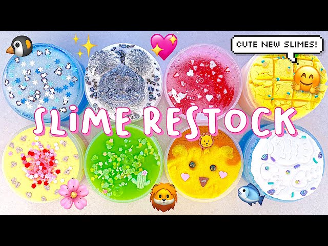 SLIME RESTOCK: CUTEST NEW DIY CLAY SLIMES & MORE! November 14th