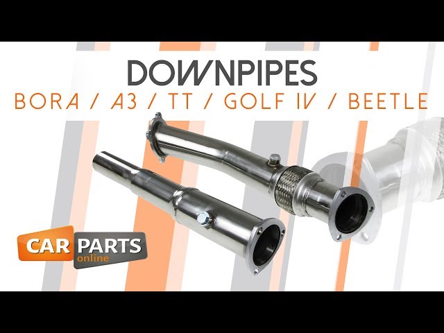 ✖️EDELSTAHL DOWNPIPE ✖️Golf 4/Beetle/Bora/A3/TT/Skoda✖️ Artikel-Nr. 30777