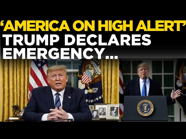 Trump Speech LIVE | President trump declares national emergency at the U.S.-Mexico border | US News