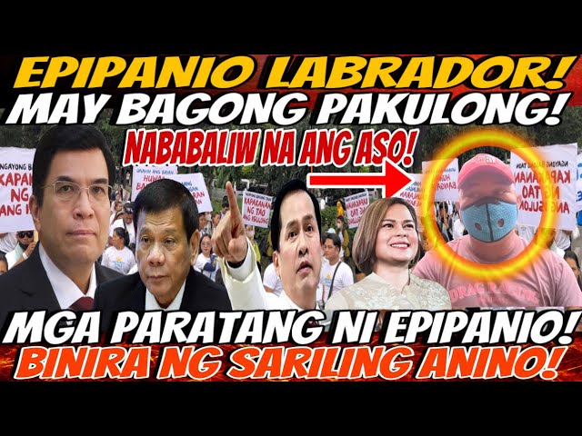 KIKILABUTAN KA! NAGMAMAKAAWA SA INC!EPIPANIO LABRADOR! WALA NG TAKAS SA POSAS!!