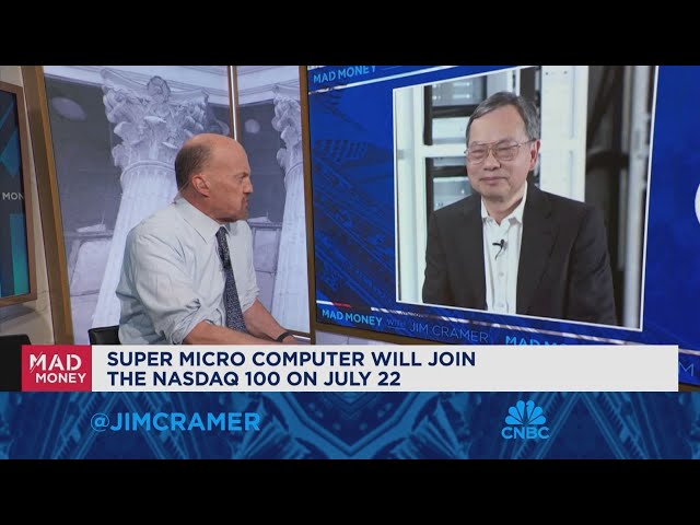 Super Micro CEO Charles Liang: We are excited to be a part of the Nasdaq 100