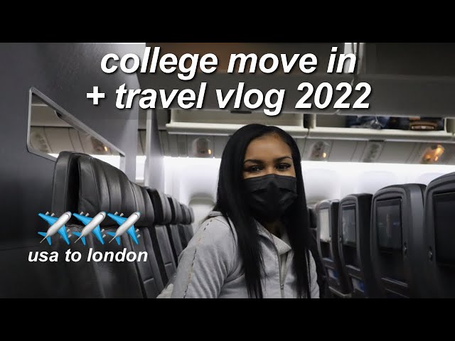 COLLEGE MOVE IN + TRAVEL DAY 2022 (semester in London)