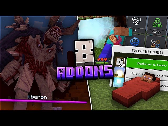 TOP 11 UPDATED ADDONS-MODS to IMPROVE Your SURVIVAL WORLD in Minecraft 1.21+ (Bedrock/PE)