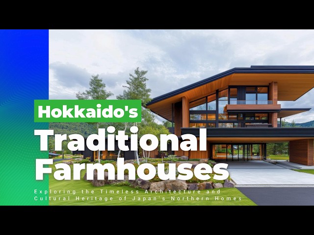 Hokkaido's Traditional Farmhouses: Exploring the Timeless Architecture and Cultural Heritage...