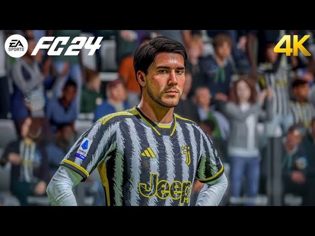 (PS5) EA FC 24 | JUVENTUS VS AC MILAN | SERIE A | 4K ULTRA HD 60