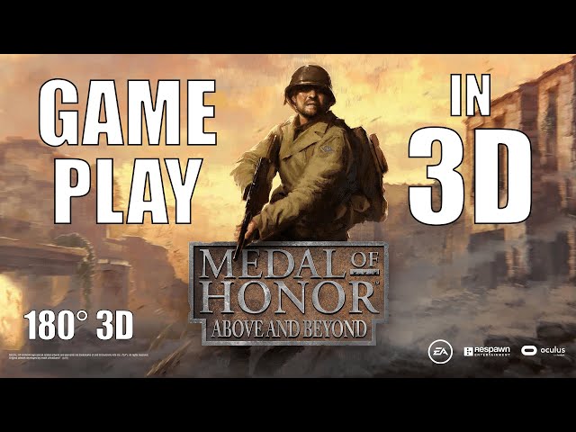 Medal of Honor VR Gameplay - Watch in 180 3D