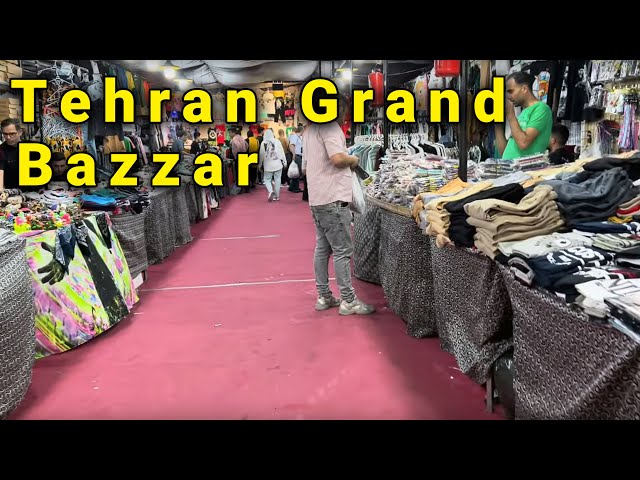 Tehran Grand Bazaar - Walking on a holiday that isn't a holiday