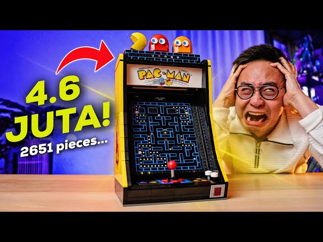 RASANYA RAKIT LEGO PACMAN SAMPE 9 JAM… 🥲