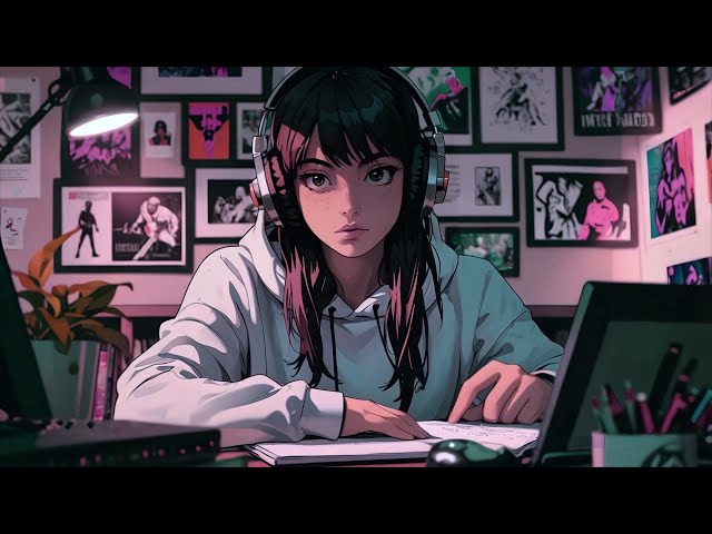 Chill Lofi Study🎧Lo-fi [Study & Work] Music Relax/Gaming/Coding to🍀mix Playlist