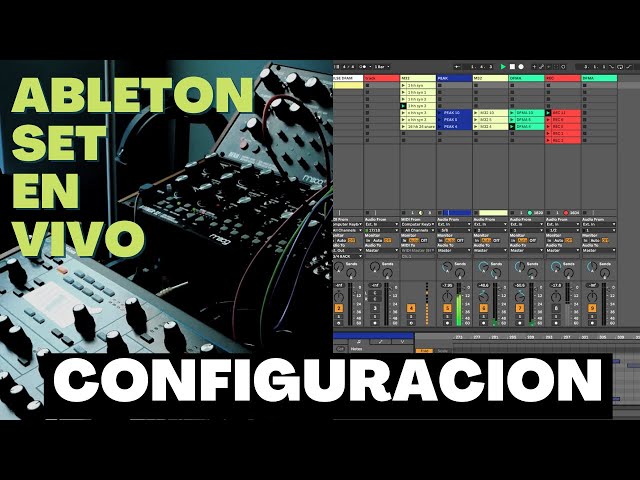 Cómo usar Ableton Live para sets en vivo? - Te explico mi set en vivo semi improvisado