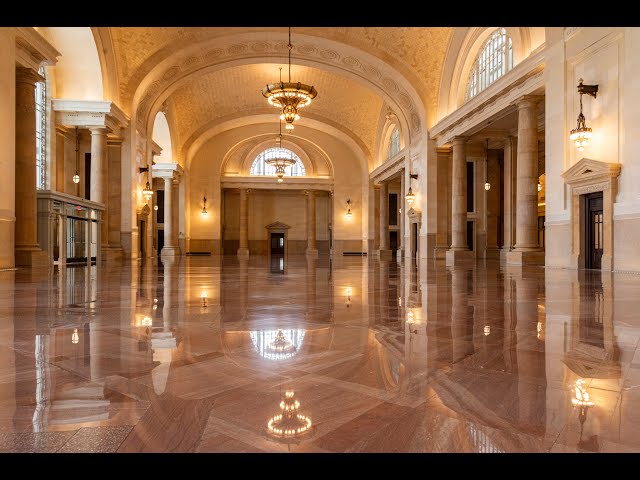 Tour inside the restored Michigan Central Station · Outlier Media