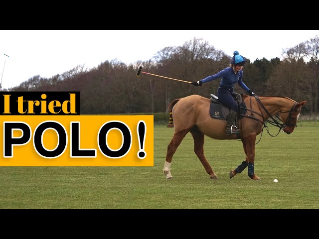 I TRIED POLO FOR THE FIRST TIME!! | C.Dunc