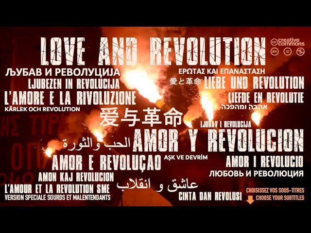 LOVE AND REVOLUTION with English, Spanish, German and other subtitles