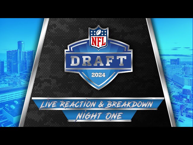 2024 NFL Draft Live Reaction & Breakdown (Round 1)