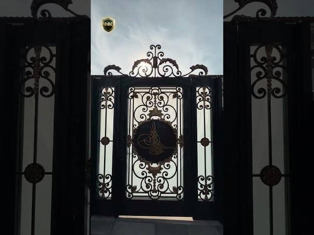 Stunning Ferforge Garden Gates & Villa Entrance Gates at Istanbul Pelican Hill Ihlamur Evler!