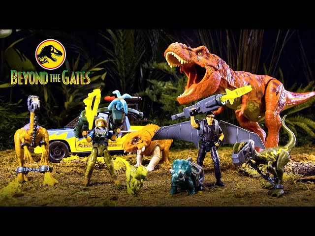 93 Classic Collection: Dr. Ian Malcolm and Electronic T. rex - Beyond the Gates | JURASSIC PARK