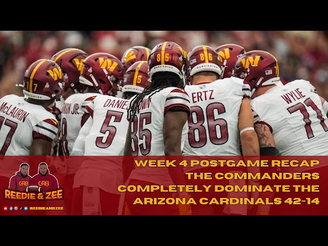 The Washington Commanders Are Absolutely Back! Completely Dominated The Arizona Cardinals 42-14