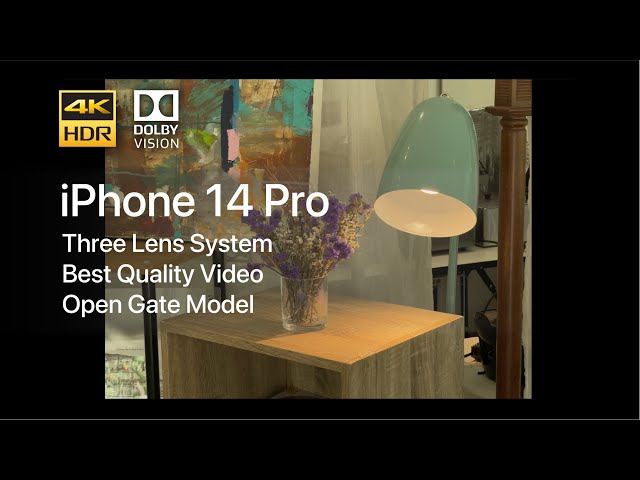 【4K HDR】The Best Quality iPhone Video Ever ｜Open Gate Model｜ iPhone 14 Pro Max