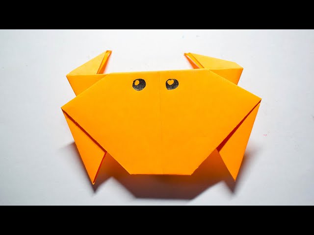 How to make Origami Crab | Easy Origami Crab ( 2021 )