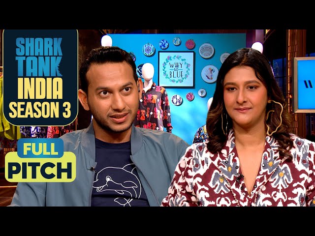 Clothing Brand ‘WhySoBlue’ के लिए Ritesh का एक Amazing Offer | Shark Tank India S3 | Full Pitch