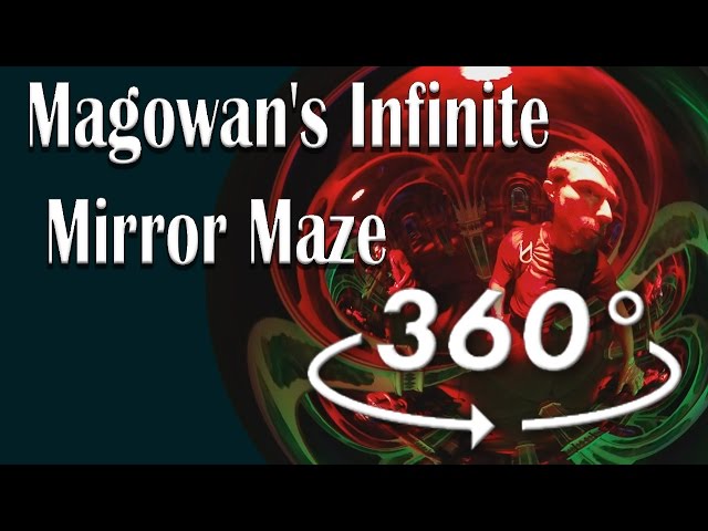 360 VR Video Walkthrough Magowan's Infinite Mirror Maze Pier 39 San Francisco HD