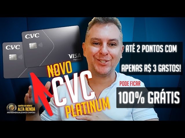 💳(NOVO) Cartão de crédito da CVC, em parceria com Itaucard e Visa, começa a ser disponibilizado