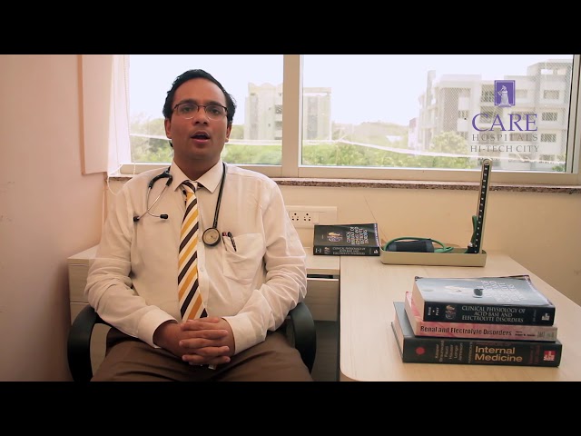 Dr Ankit Mody, Consultant Nephrology - CARE Hospitals, India