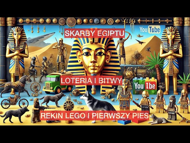 Tracking Secrets - News: Skarby Egiptu. Loteria i Bitwy. Rekin LEGO i pierwszy pies.