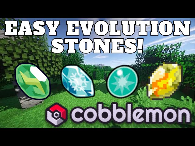 How To Find All Evolution Stones In Cobblemon And How To Use Them: The Cobblemon Survival Guide Ep 6