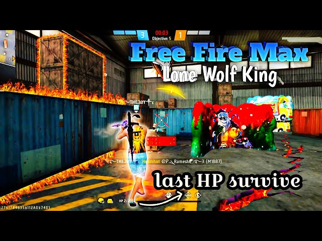 Free Fire Max Unlimited Headshot || Lone Wolf King 👑