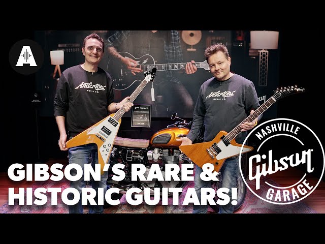 Rare and Historic Gibson Guitars! | Visiting the Gibson Garage Vault!