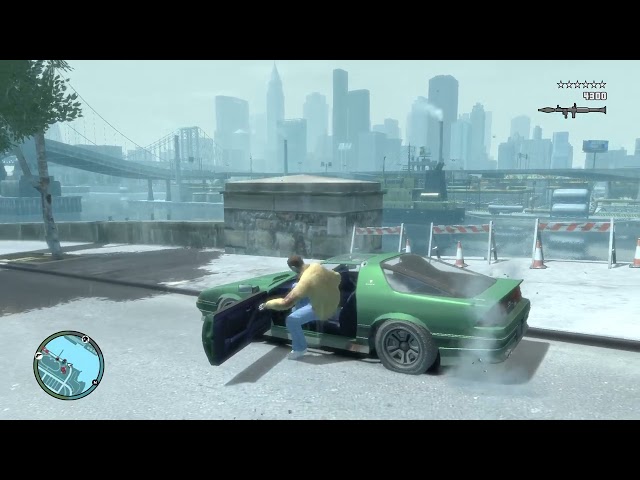 GTA 4 | RPG Rampage + 6 Star Escape