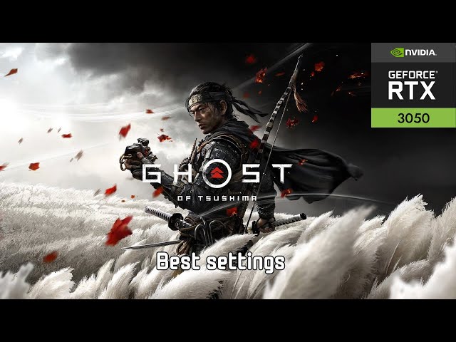 Ghost of Tsushima | Ryzen 7 6800h RTX 3050 4GB | Best Settings | FSR ON