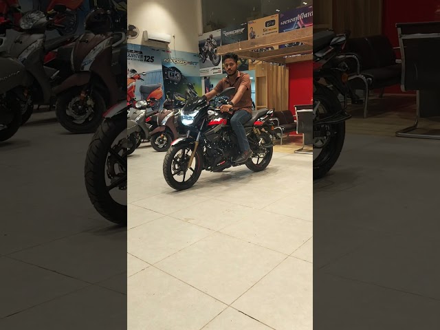 tvs apache rtr 180 2v black colour 2024 model #shorts #apache #apachertr180 #treanding #viral