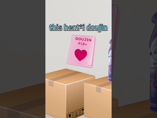 Vtuber's Mom found her 𝐻𝐸𝒩𝒯𝒜𝐼 doujin...