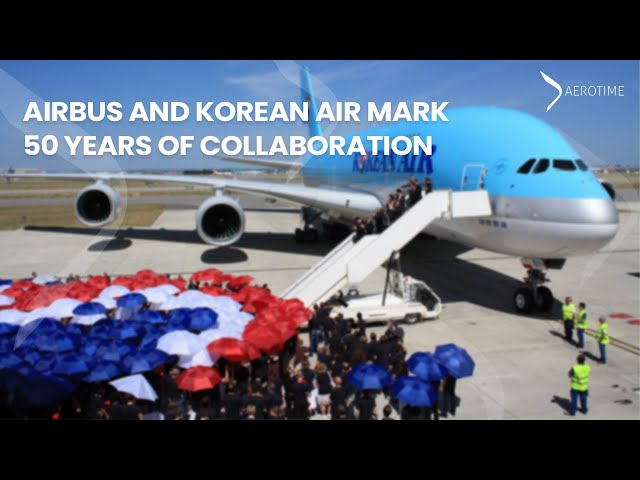 Airbus and Korean Air mark 50 years of collaboration