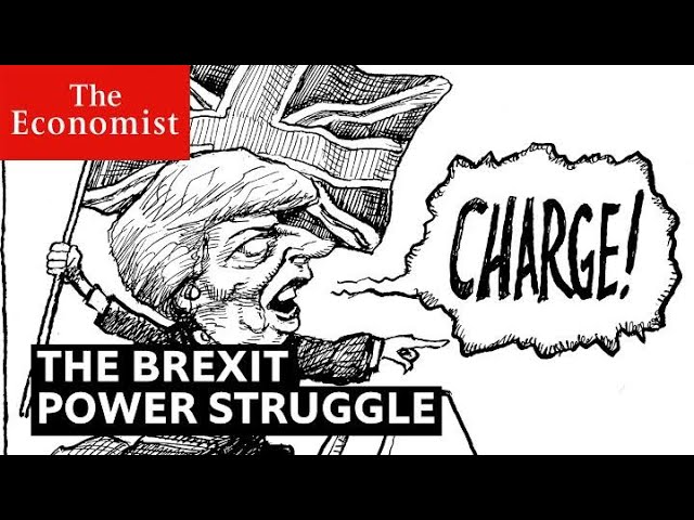 Theresa May’s Brexit power struggle, cartooned