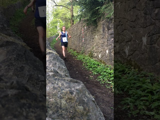 End of Matlock Bath Fell Race