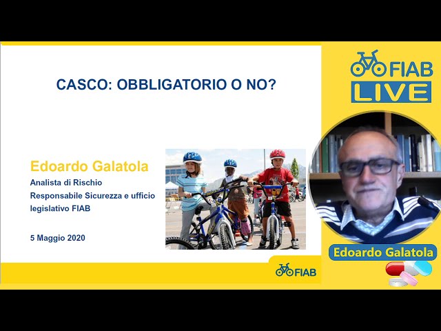 Pillole di ciclabilità Fiab: Casco:Obbligatorio o no?