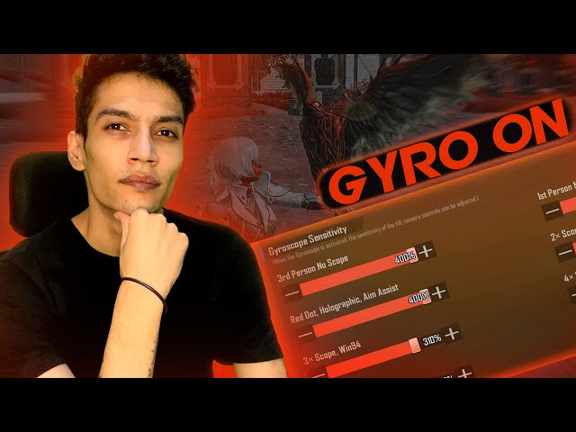 Sensitivity Gyro On | تنظیمات اسکوپ جایروسکوپ