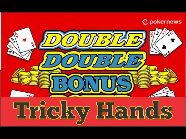 Learn How To Play Tricky Hands In Double Double Bonus Video Poker and Win More Money!