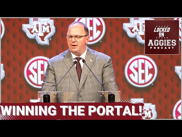 Athlon Sports lists Texas A&M as a winner in the transfer portal | Texas A&M Football Podcast