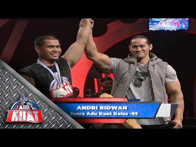 Selamat Bung Andri Ridwan Jawara Adu Kuat Kelas -95!!!