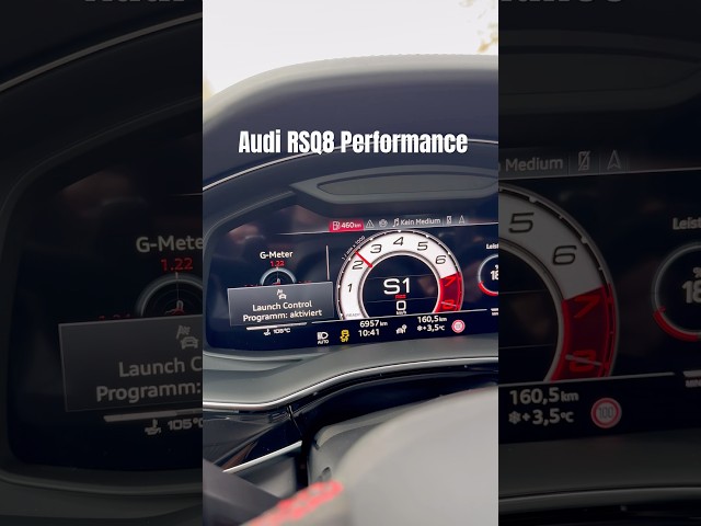 @Audi RSQ8 Performance // 0-150 LAUNCH CONTROL 🏁