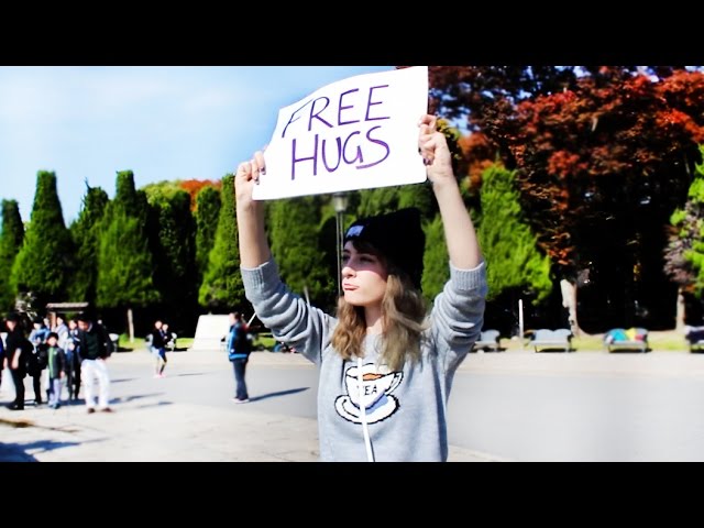 フリーハグズ第三回 ☆ Mimei's Free Hugs in OSAKA!