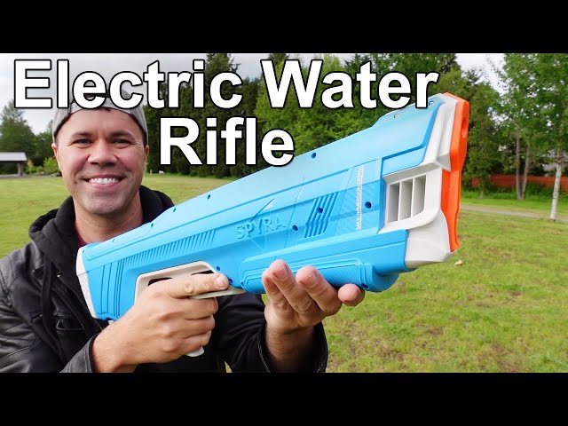 The Best Water Gun Ever! Spyra 2 - The Electric Water Rifle