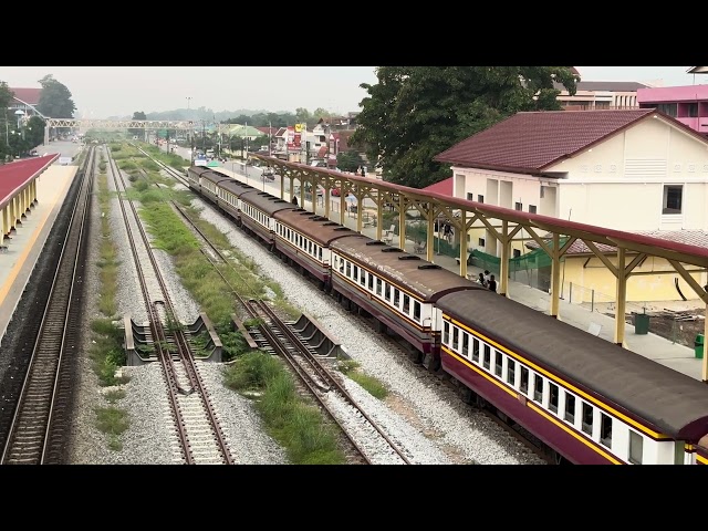 SRT 172 Sungai Kolok to Bangkok passing Ban Pong 28 Sep 2024